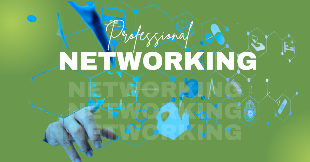 freelancer doing professional networking