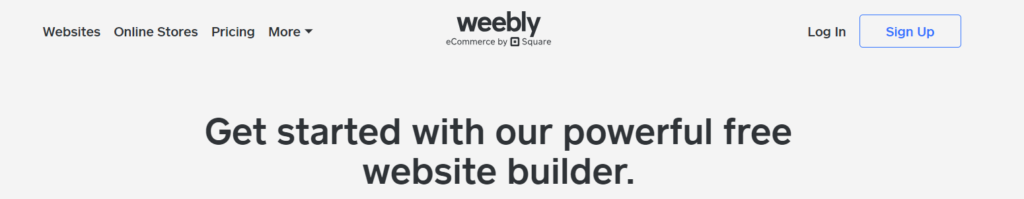 Money-Making Blog Weebly Platform
