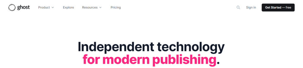 Money-Making Blog Ghost Platform