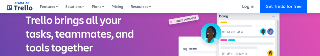 Best Free Productivity Tools - Trello