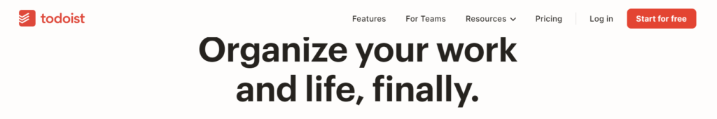 Best Free Productivity Tools - Todoist