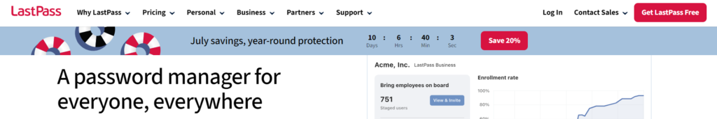 Best Free Productivity Tools - LastPass